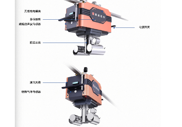 防爆掛軌巡檢機(jī)器人